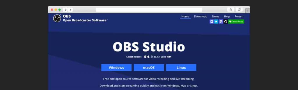 Open Broadcaster Software (OBS) merupakan salah satu streaming software terbaik yang menyediakan layanan gratis